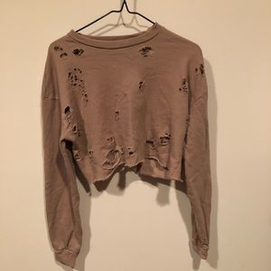Rock and rose sweater